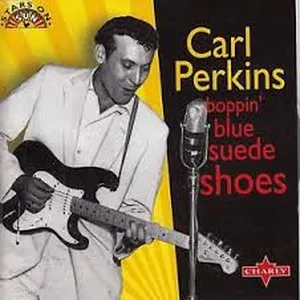 Boppin' blue suede shoes